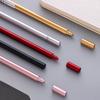Unisex Pen Student with Red Pen Girl Black Pen  Metal Pen Holder Stationery