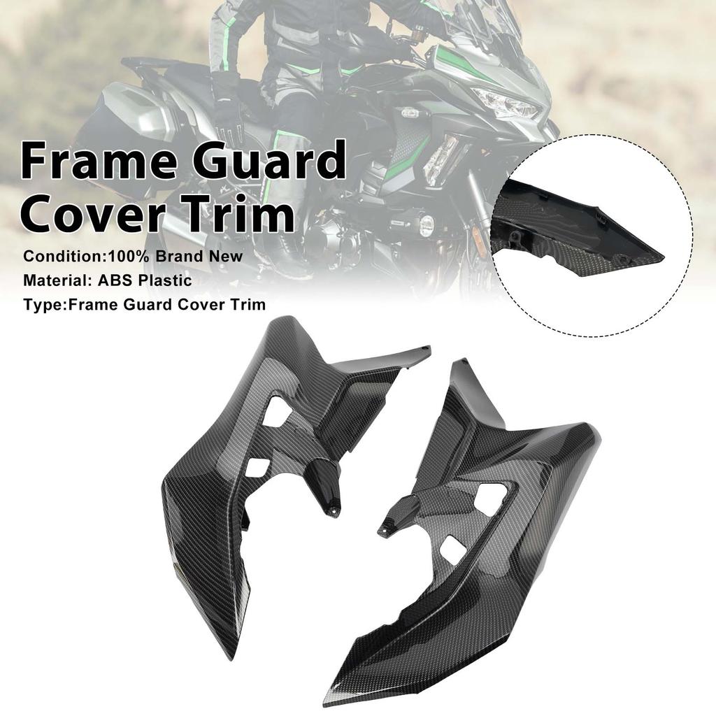 Frame Guard Side Cover Fairing For Kawasaki Versys 1000 2019-2024 Carbon