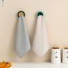 Вешалка для полотенец для кухни, ванной комнаты, настенный держатель для тряпок, вешалка для домашней одежды, липкий нескользящий держатель для одежды