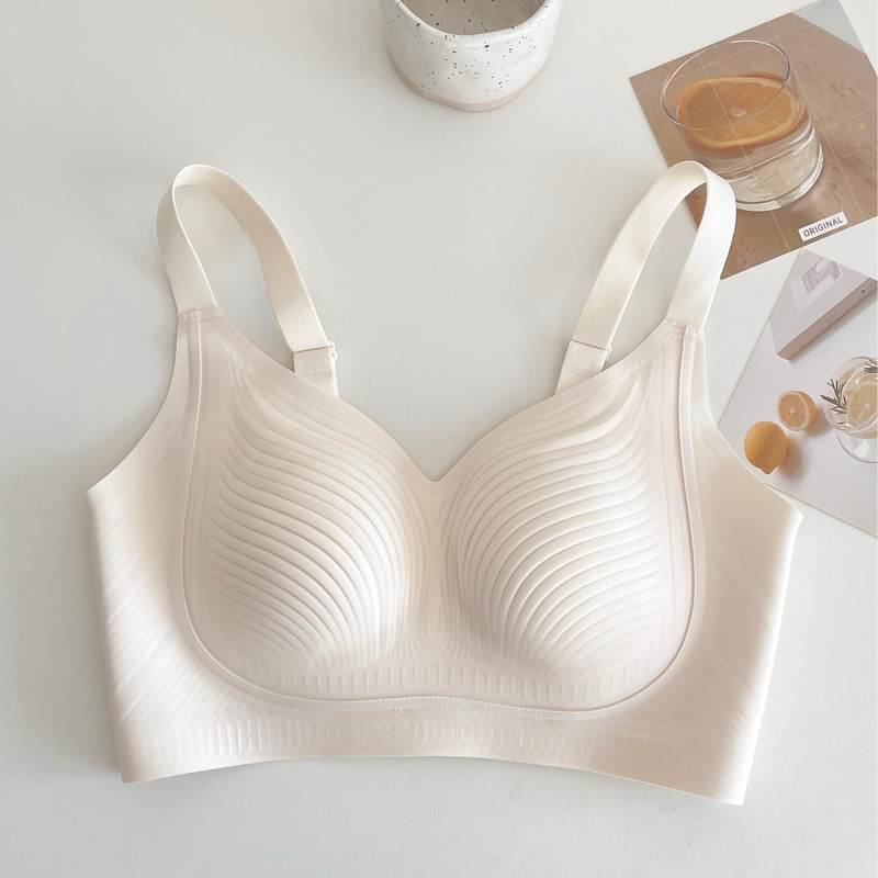 Underwear Women's Collection Accessory Breast Anti Sagging Full Cup Thin Bra Summer Bra Adjustable Large Size Seamless Bra