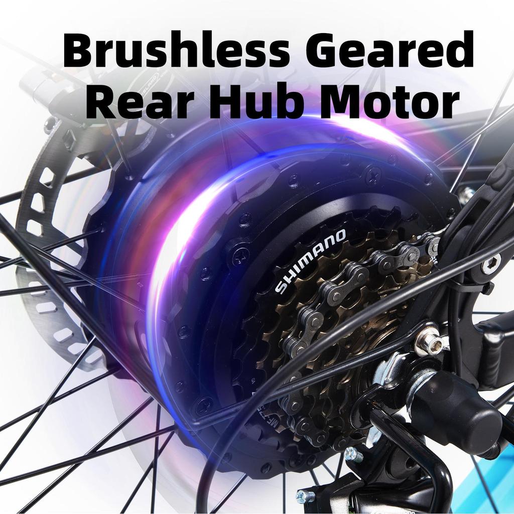 Электровелосипед Keteles K800 Pro, двойной мотор 2×1000 Вт, аккумулятор 48 В 23 Ач, широкие шины 26*4.0'', гидравлические дисковые тормоза, цветной дисплей