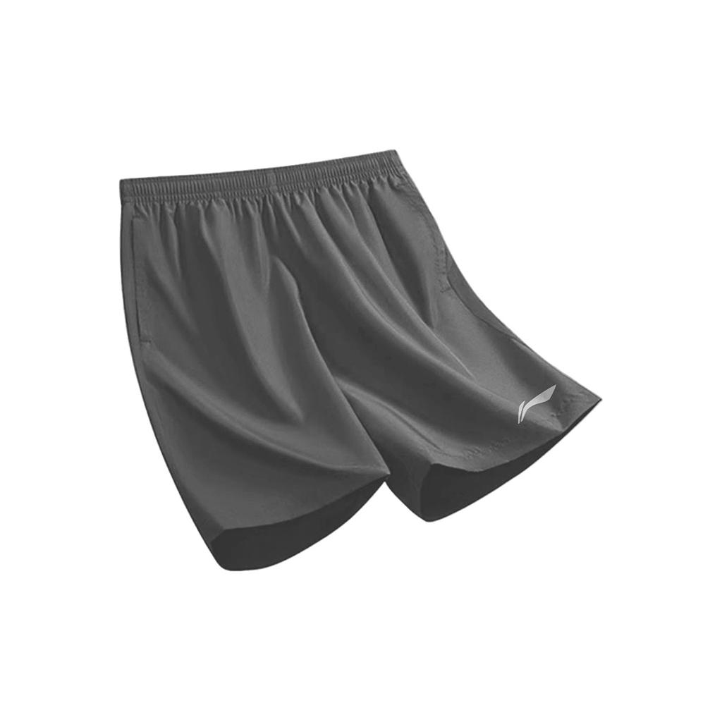 Повседневные шорты Li Ning Унисекс Ультимативный серый Тонкие AAPU217-2#W