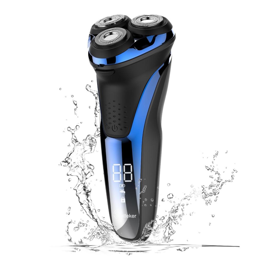 3D Rechargeable Shaver Wet & Dry Rotary Shavers for Men 7569