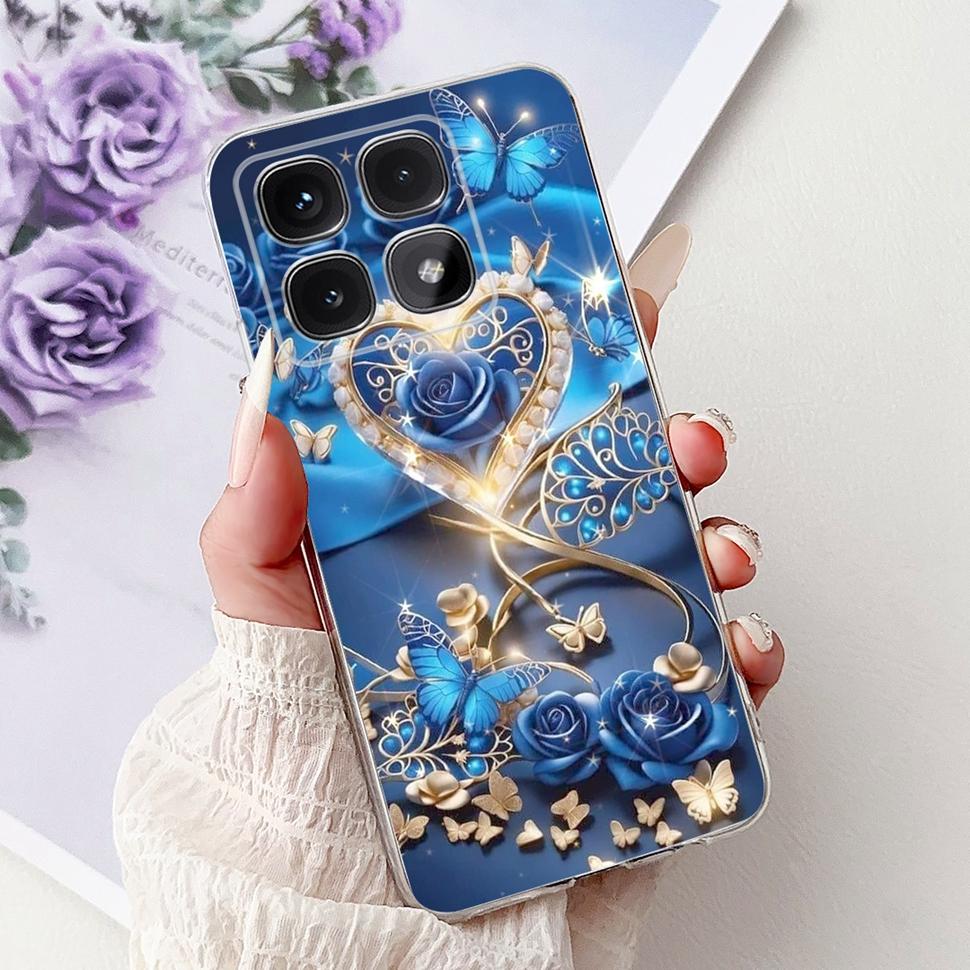 Для Xiaomi 14T Pro 5G Чехол Силиконовый Мягкий ТПУ Fundas Модный Чехол с Буквой для Xiaomi Mi14T14T 14 T Pro Чехлы Coque