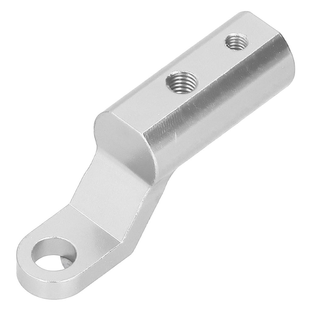 Кронштейн-удлинитель зеркала заднего вида мотоцикла из алюминиевого сплава для электрических горных велосипедов, серебристый