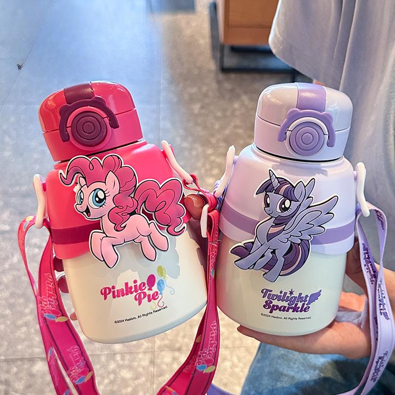Pony Pooli Water Cup Outdoor Children's Thermos Cup Male and Female School Special Belly Cup Kindergarten Kettle Portable Cup