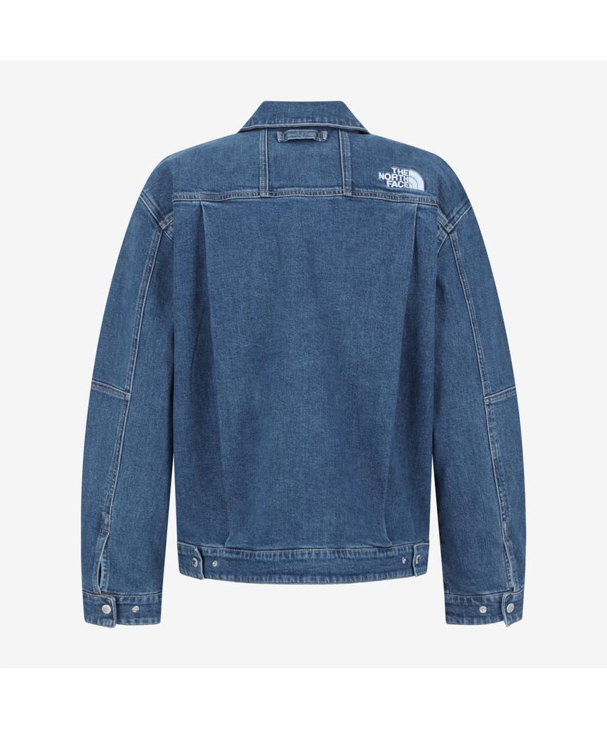 The North Face Nj3Br53K Denim Trucker Jacket Light_Blue