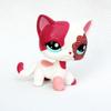 Редкая игрушка Littlest Pet Shop Lps Мини-подставки Котенок с короткой шерстью Старые фигурки Коллекция Al Игрушка на пружинке