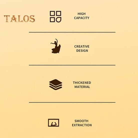 Декоративный держатель для коробки салфеток со съемной крышкой, большая емкость, уникальный дизайн, коробка для салфеток, украшение для стола