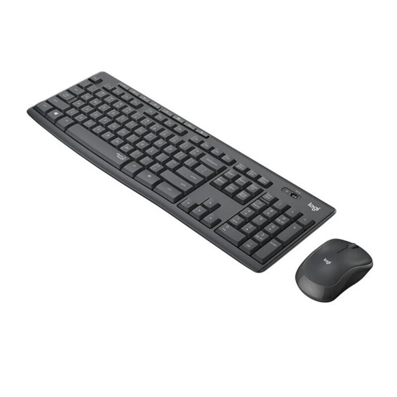 Logitech Беспроводной бесшумный комплект клавиатуры и мыши MK295