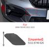 For BMW F90 LCI Car Front Bumper Tow Hook Cover Cap Accessory Black White Silver Gray For BMW M5 - 51118746626