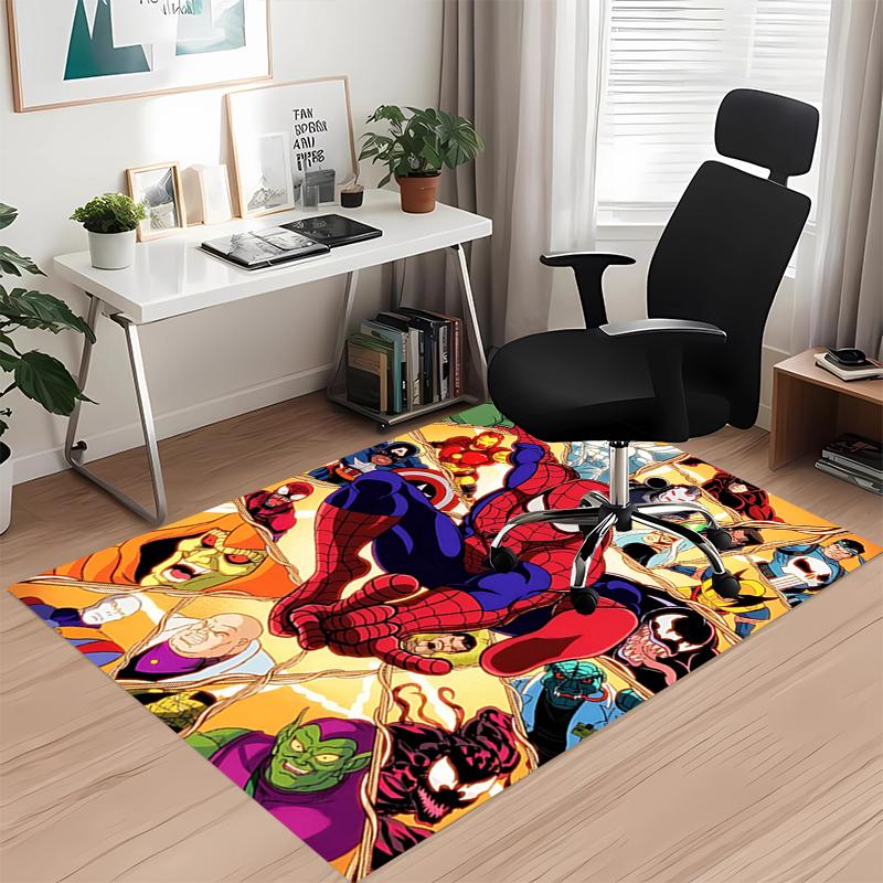 Spider Printed Carpetrugfor Office Chair Living Room Bedroom Kitchen Room Decor Gifts
