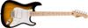 Squier by Fender Fender Squier Electric Guitar Squier Maple White Sunburst Soft Case Included Sonic™ Stratocaster®, Fingerboard, Pickguard, 2-Color
