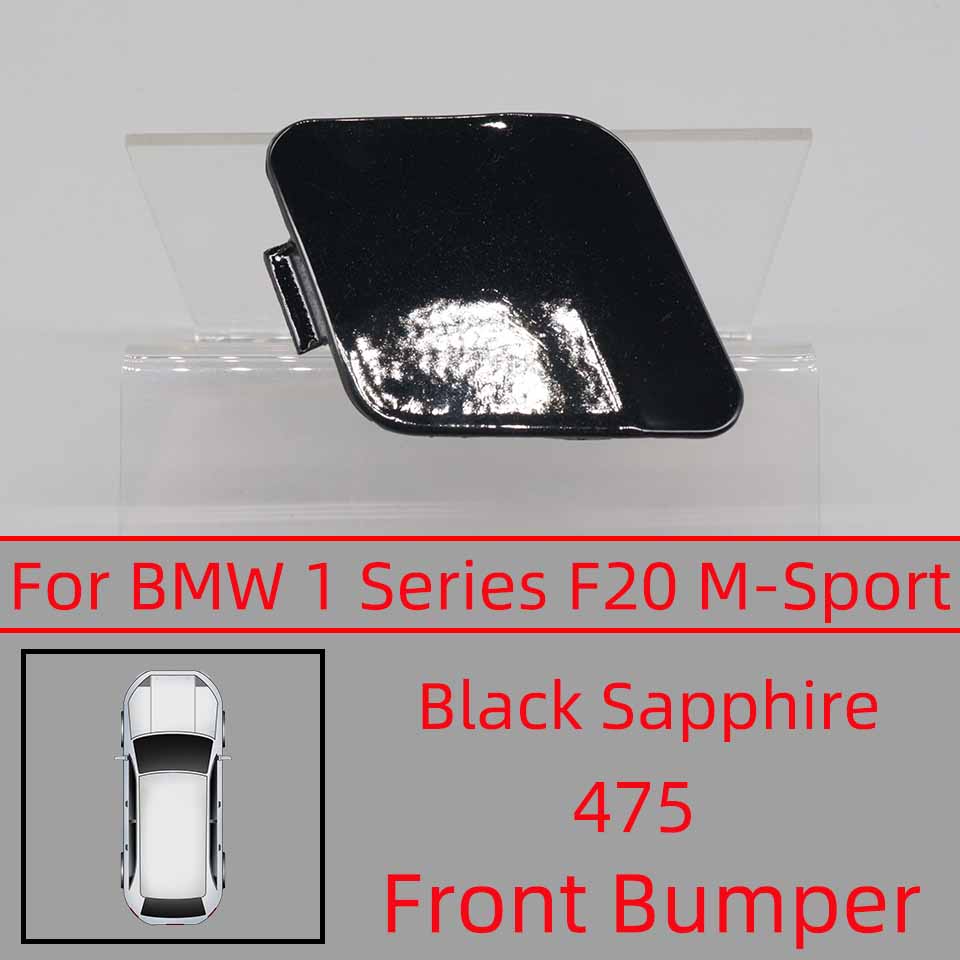 Крышка заглушка буксировочного крюка бампера для BMW 1 серии F20 M-Sport 2011 2012 2013 2014 2015 Буксировка прицепа Накладка Декоративная крышка бампера