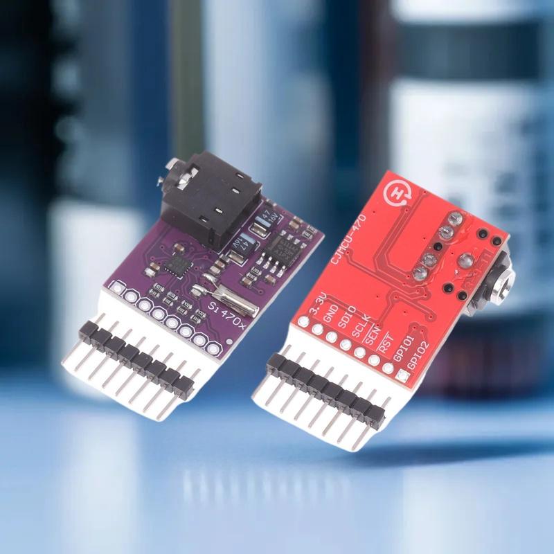 Совместимый с Arduino ESP32 3,3 В модуль FM-радио Si4703 с RDS и интерфейсом I2C для DIY-проектов по аудио