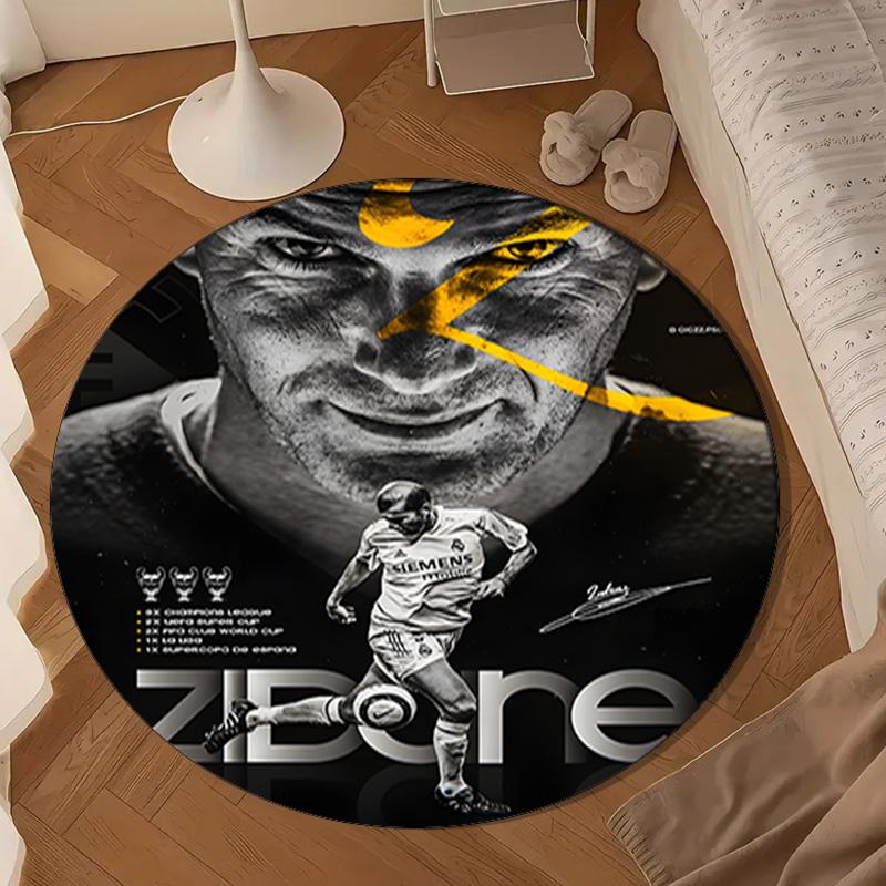 Zi-dane's Legendary Moment Round mat Home Decor, Chair rug For livingroom,Bedroom, doormat home decor Birthday Gift Christmas Gifts