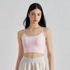 Breathable Yoga Underwear Splicing Design Fitness Bra Beautiful Back Sports Bra  Gym