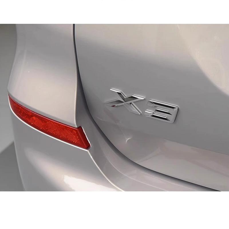3D ABS Буквенные Шильдики для Эмблемы Багажника Подходят для Моделей BMW X3 E83 F25 G01, а Также XDrive 20i 28i 30i 35i 20d 30d SDrive20i pf2
