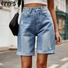 Women's Fashion Ripped Denim Casual Shorts