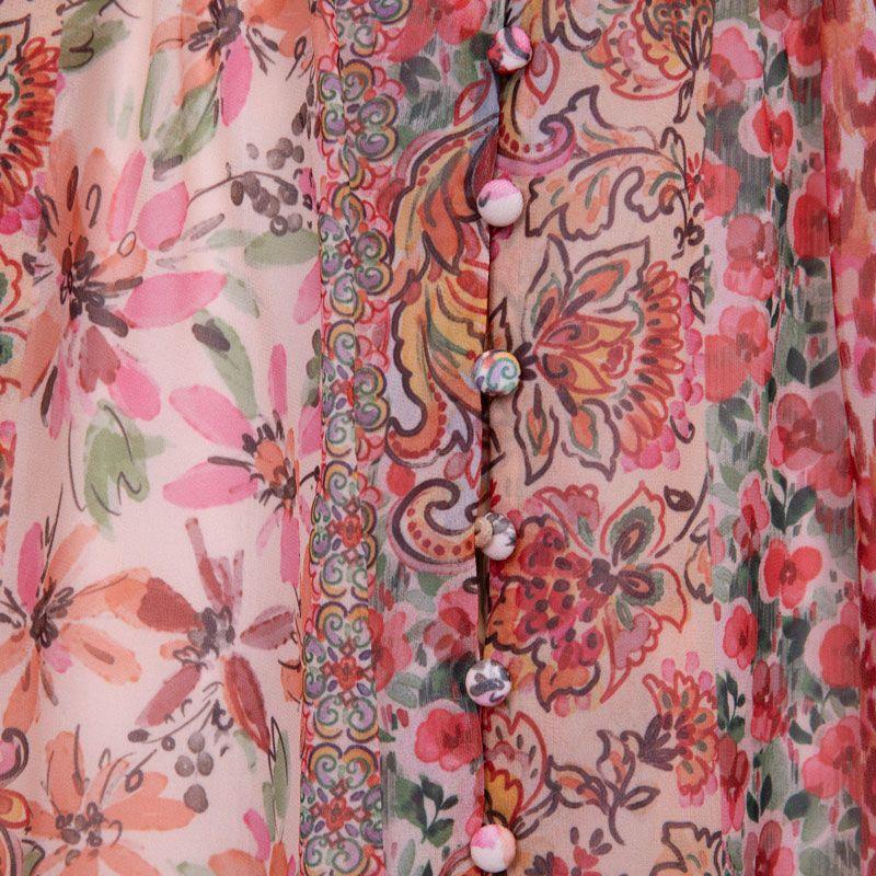 Женская длинная юбка Joa с цветочным принтом в стиле пэчворк LA PETITE ETOILE