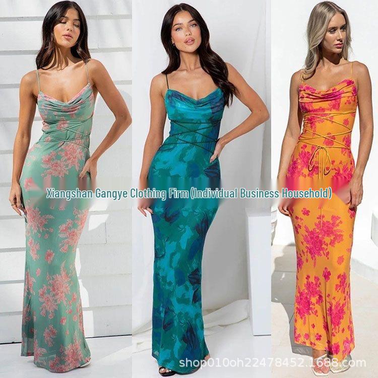 SHEIN Европейское и американское женское французское ретро-платье - Элегантный, модный стиль