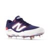 3000v7 Fresh Foam Baseball Cleats with Gold RB7 Size 2E Teeth, Men's (Navy/Red), 26.5 Cm,