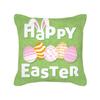 Green Easter Pillow Cover Ins Rabbit Easter Egg Cushion Cover Home Decoration Supplies Pillow Cover