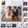 Bohemian Duvet Cover Suit Cartton Quilt Cover Polyester King Size Bedding Fashion Home Textiles Bedding Sets