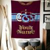 Name Custom Trabzonspor Wall Tapestry Aesthetic Wall Hanging Printed Fabric Blanket Decorative Tapestries for Bedroom Living Room Home Decor