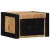 Nightstands 2 pcs 40 x 35 x 25 cm Rough Solid Mango Wood