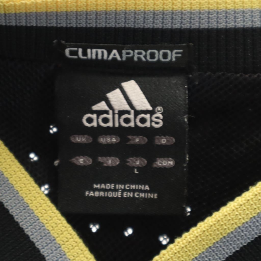Adidas piste Набор L черный Пуловер с сетчатой подкладкой Мужской Б/у