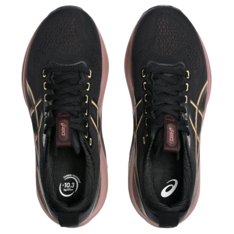 Asics Gel-Kayano 32 Удобные Универсальные Прочные Низкие Кроссовки для Бега Женские кроссовки Черные Фиолетовые Розовые 1012B838-003