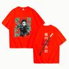 Hot Sale  Demon Slayer Kamado Tanjirou Graphic Print T-shirt Women Men Loose Casual Oversized Top Summer New Tee Streetwear Harajuku Short Sleeve