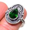 Chrome Diopside Handmade 925 Sterling Silver Jewelry Ring Size 9 D3z17