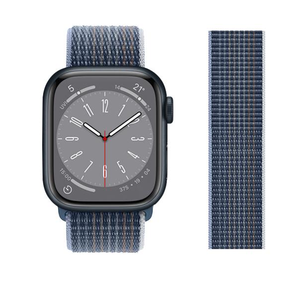 Нейлоновый ремешок для Apple Watch 10 Ремешки 46мм 44мм 40мм 45мм 41мм 49мм 42мм 38мм Браслет Correa iwatch Серия 8 se 7 6 3 9 11 40 мм