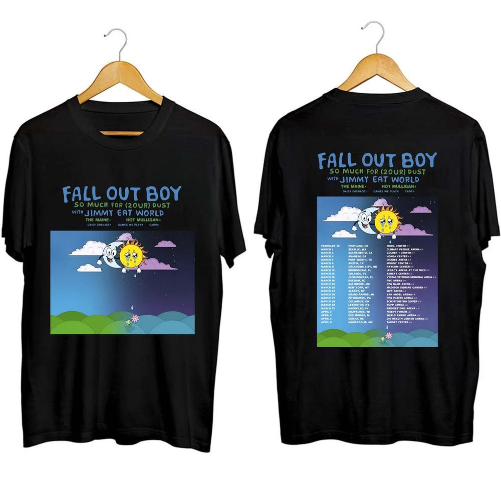 Футболка унисекс Fall Out Boy So Much Stardust Tour 2024