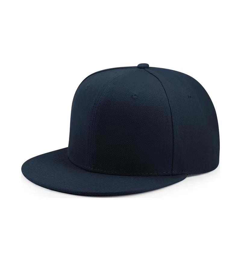 New Brand Quality Flat Bill Blank Men 3D Puff Embroidery Patch Snapback Cap Fitted Custom Baseball Hats for Men