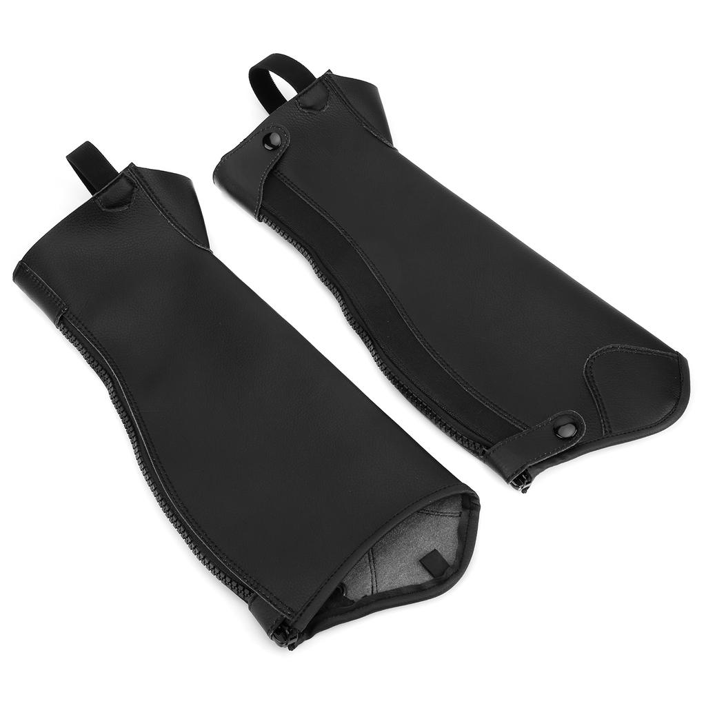 Horse Riding Half Chap Body Protector Equipment for Children Super Fiber Leather Different SizeCM
