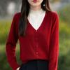 Женский кашемировый свитер Qinghe Cashmere 50% шерсть 50% шелк Женский осенне-зимний кашемировый пуловер Мягкий и теплый