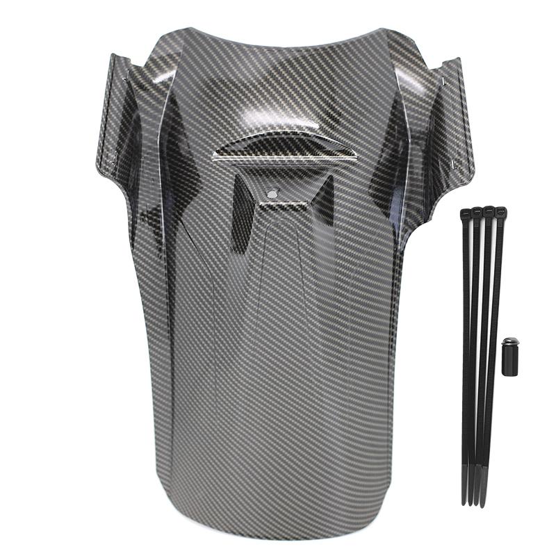 Carbon Black Rear Fender For BMW R1200R R1200RS LC R1250R 2015-2023 Splash Mud Dust Guard Mudguard Cover Mudflap