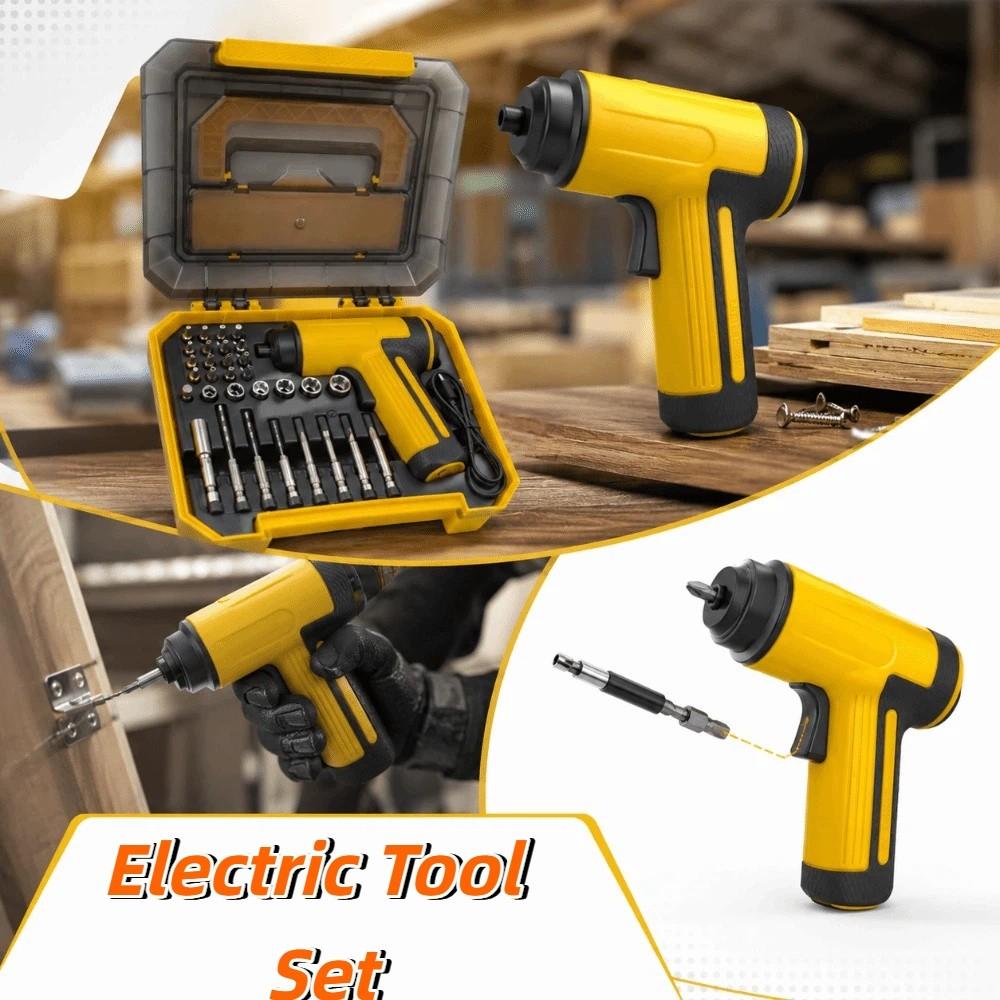 Lightweight Build Portable Power Tools Multi-function Screwdriver Routine Tasks