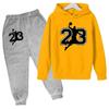 23 Basketball Hoodie Sports Hoodie  Spring Autumn Children Hoodie+Pants 2-Piece Set Teen Cute 4-14Y Boys Kids Girls Hoodie Suits