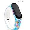 Красочный мягкий силиконовый браслет ремешок для Xiaomi Mi Band 3
