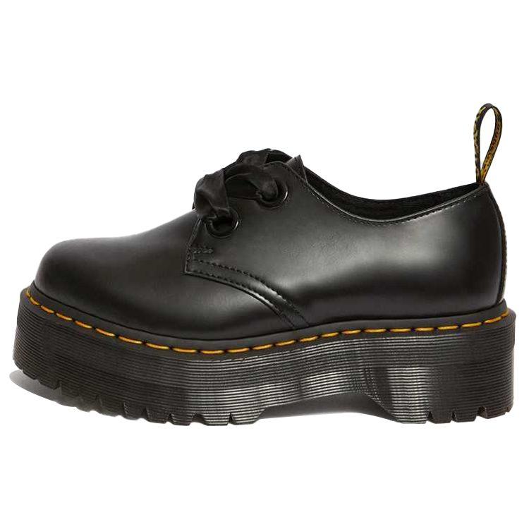 Holly Wmns Dr.Martens Кожаная Платформа 'Черный' Женские 25234001