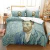 Комплект постельного белья Van Gogh Single Full Queen King Size с наволочкой Aldult Kid Bedroom Duvetcover Sets 3D Retro Classic