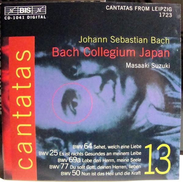 CD ИОГАНН СЕБАСТЬЯН БАХ, BACH COLLEGI - Кантаты 13: BWV 64 Смотрите, какое яйцо BISCD1041 BIS 2000 Швеция ОбиКлассика Б/у