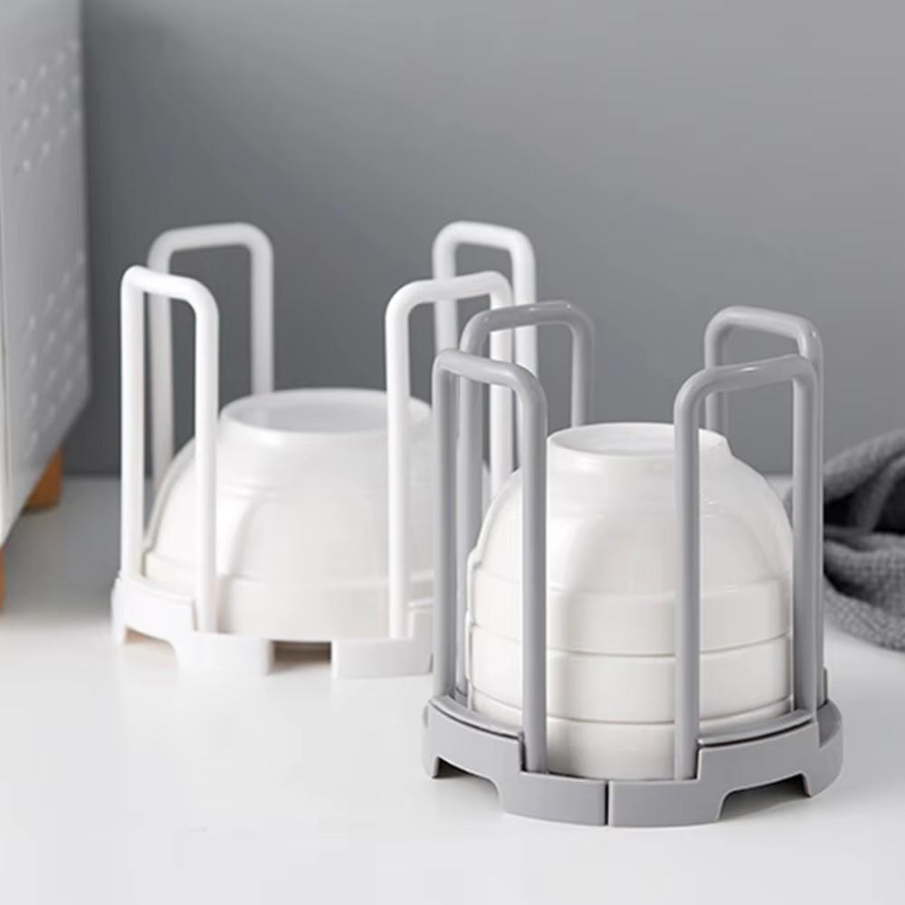 Выдвижной настольный держатель для миски, съемная стойка для хранения тарелок, прочные полки для хранения мисок, полка для сливного стакана для кухонных принадлежностей