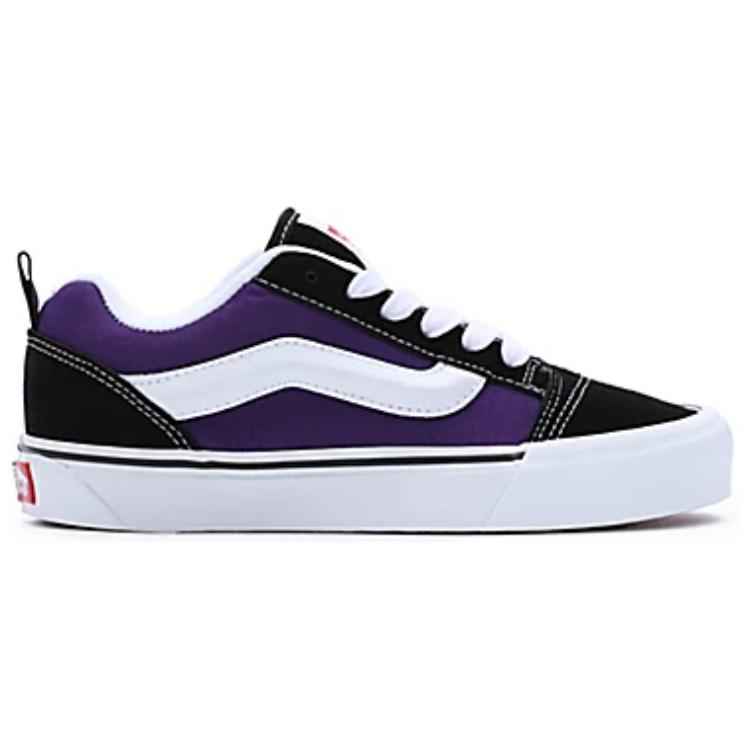 Vans Черные фиолетовые кроссовки унисекс Knu-Skool VN0009QCB5P