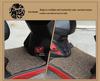 Big Turtle King Electric Motorcycle Non-Slip, Rainproof Foot Pad Silk Ring