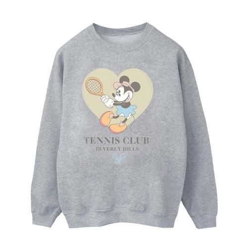 Disney Womens/Ladies Mickey Mouse Beverly Hills Tennis Club Sweatshirt